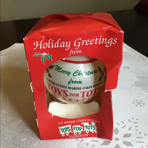 2 for $15! USMC Toys For Tots Foundation Ornament - Picture 5 of 8